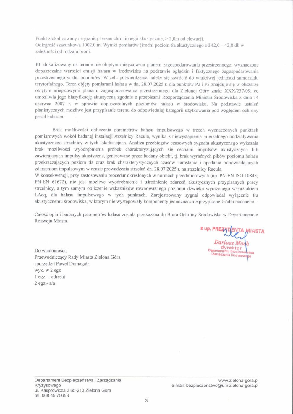 Psy zagryzły mężczyznę Zielona Góra - Ratusz Zielona Góra Strzelnica Racula