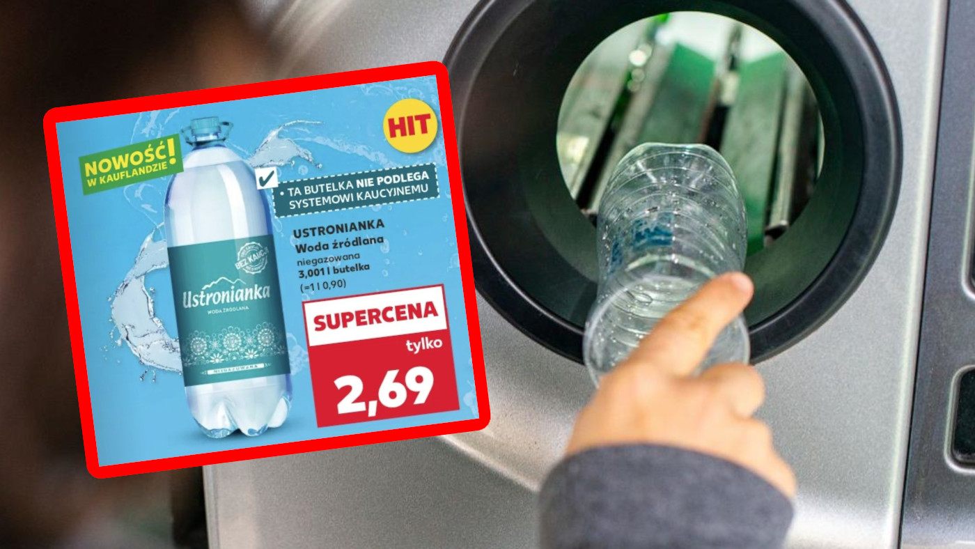 System kaucyjny - Ustronianka 3l Kaufland