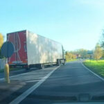 Szok na DK32 wyprzedzanie na podwójnej ciągłej - nauka jazdy Gubin