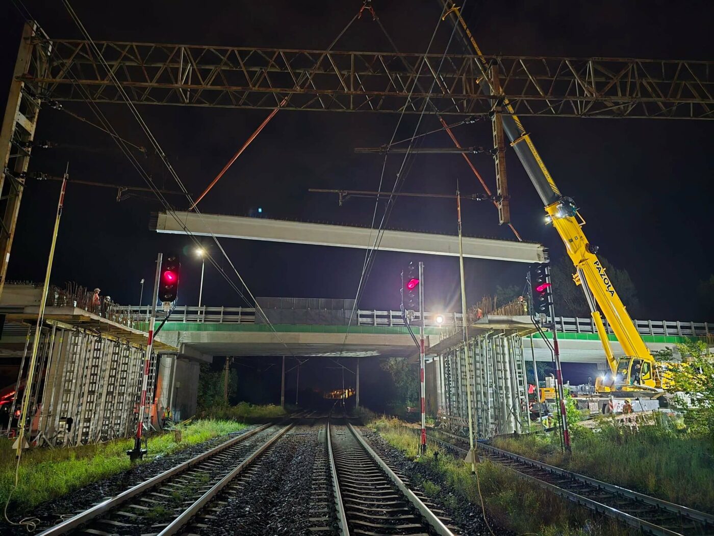 Wiadukt Zielona Góra Zjednoczenia - Budowa w Zielonej Górze