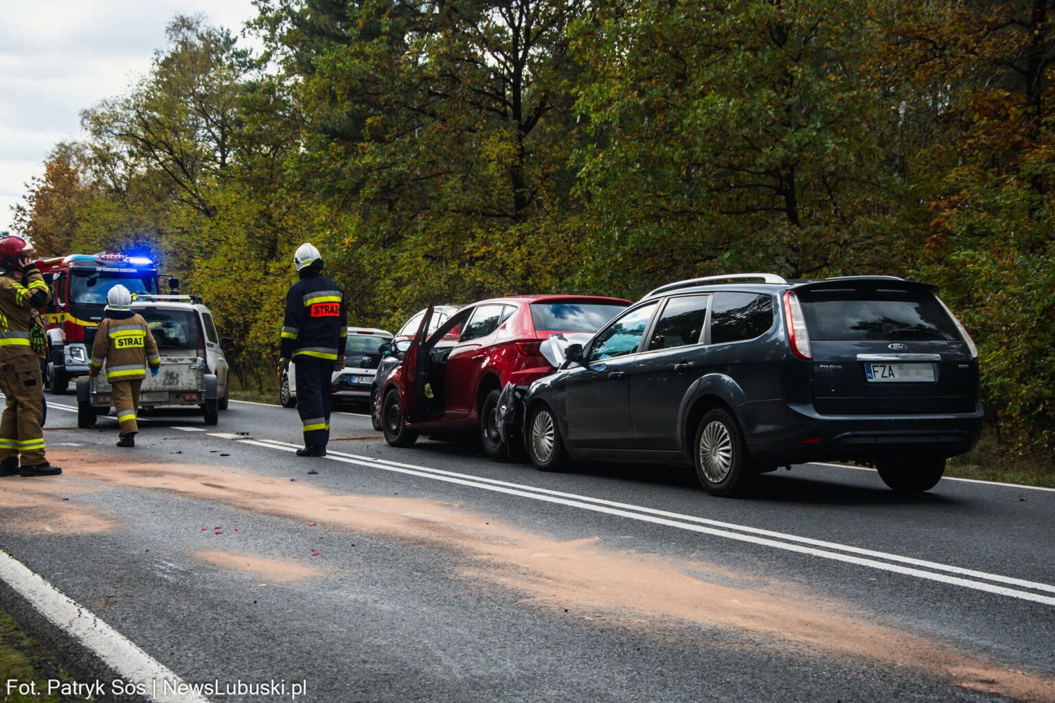 Wypadek na DK27 - Wypadek Nowogr&oacute;d Bobrzański