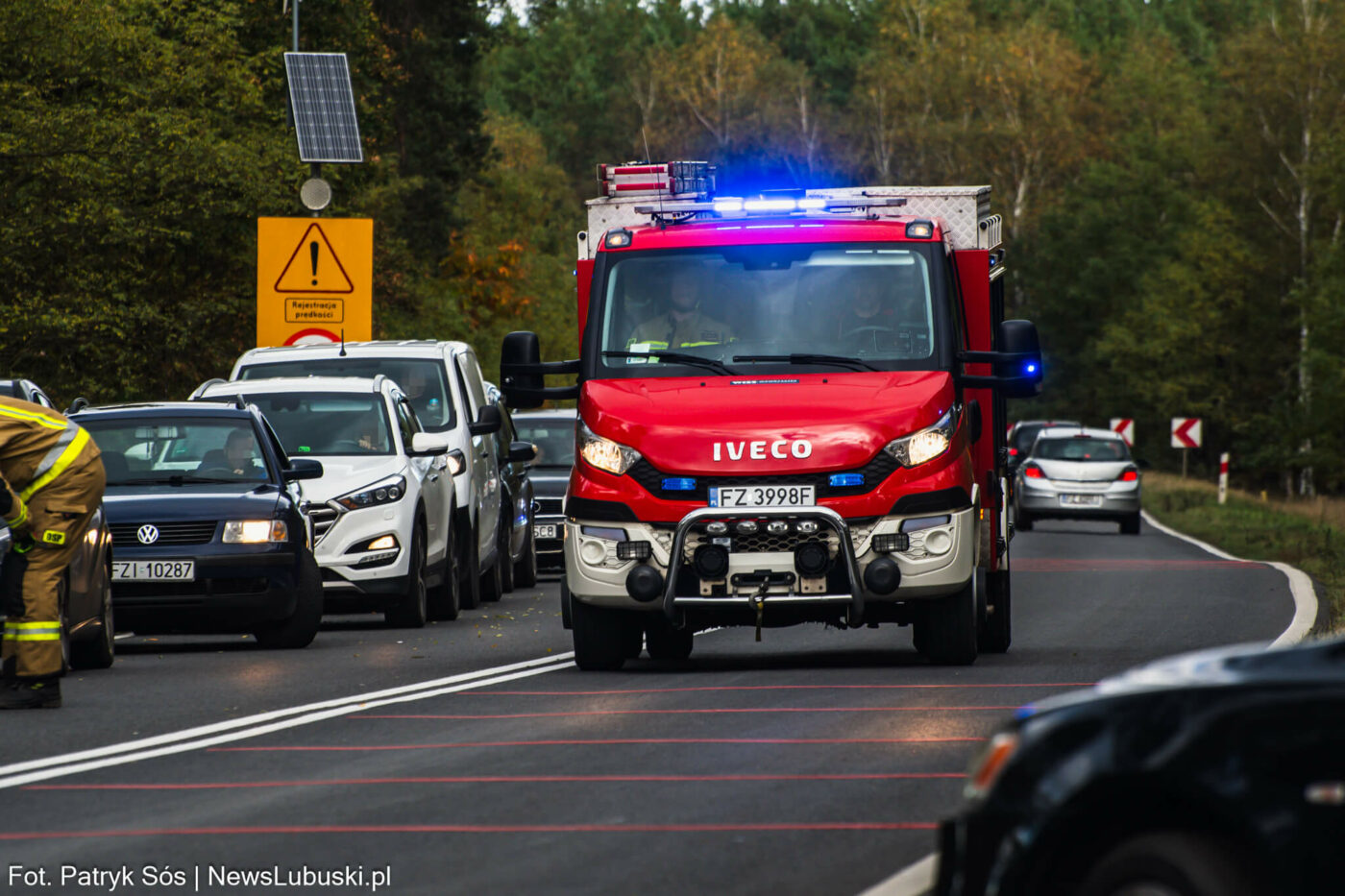 Wypadek na DK27 - Wypadek Nowogród Bobrzański
