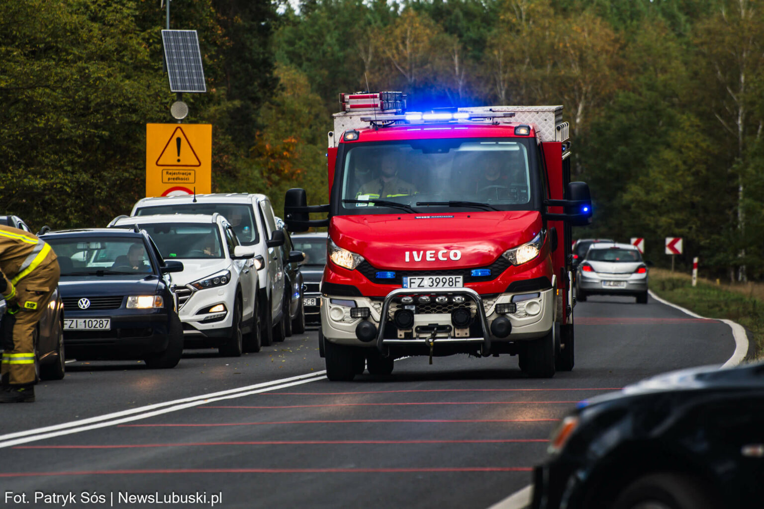 Wypadek na DK27 - Wypadek Nowogr&oacute;d Bobrzański