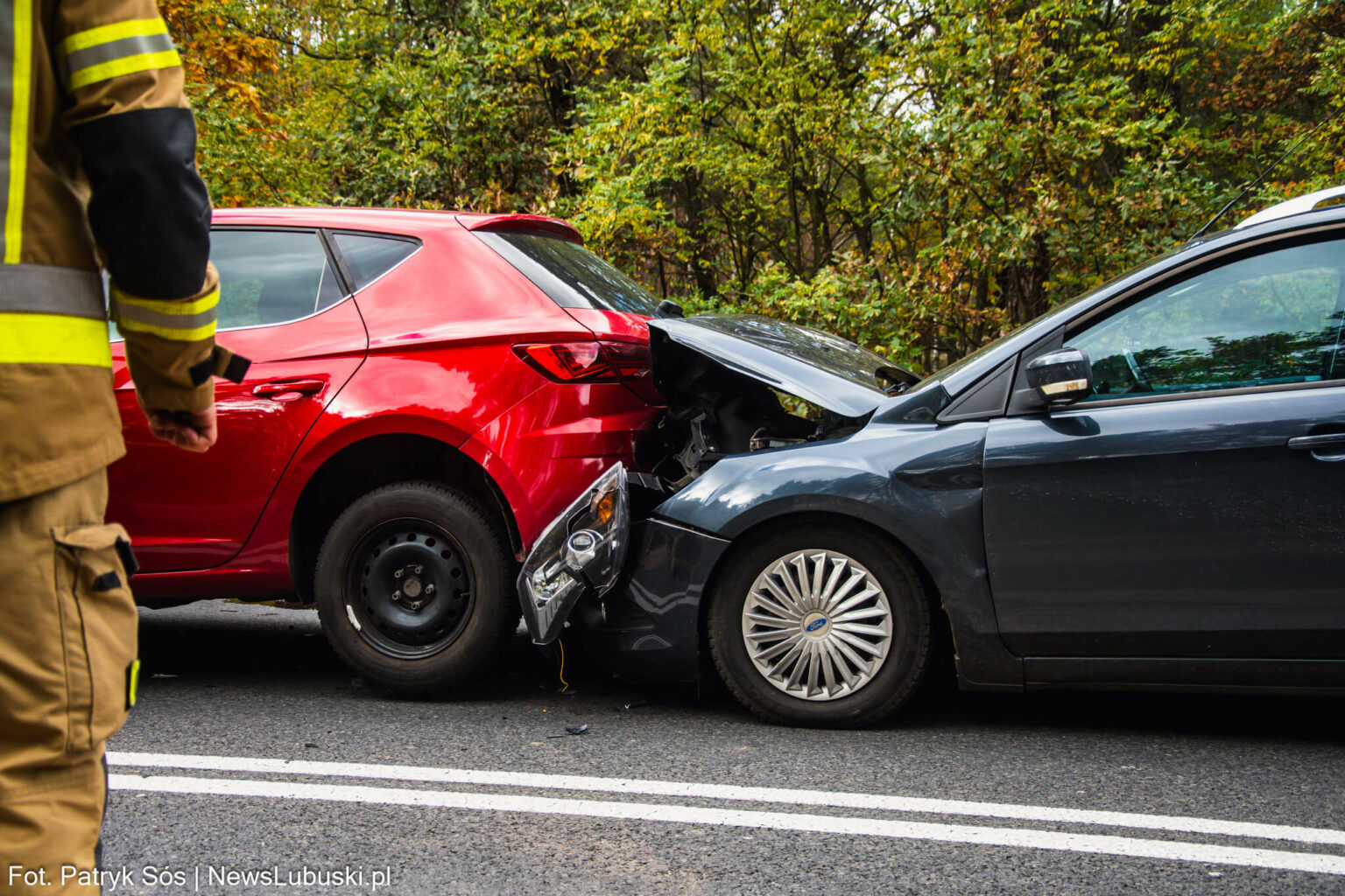 Wypadek na DK27 - Wypadek Nowogr&oacute;d Bobrzański