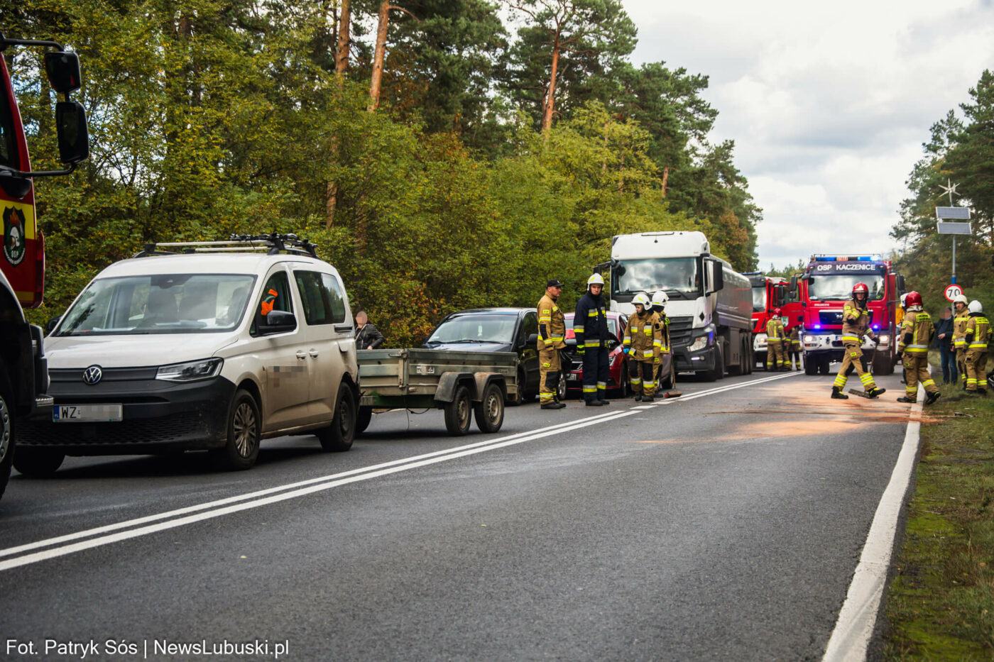 Wypadek na DK27 - Wypadek Nowogród Bobrzański