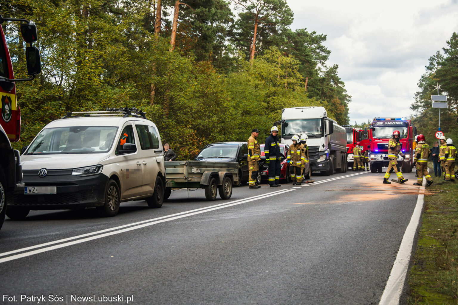Wypadek na DK27 - Wypadek Nowogr&oacute;d Bobrzański
