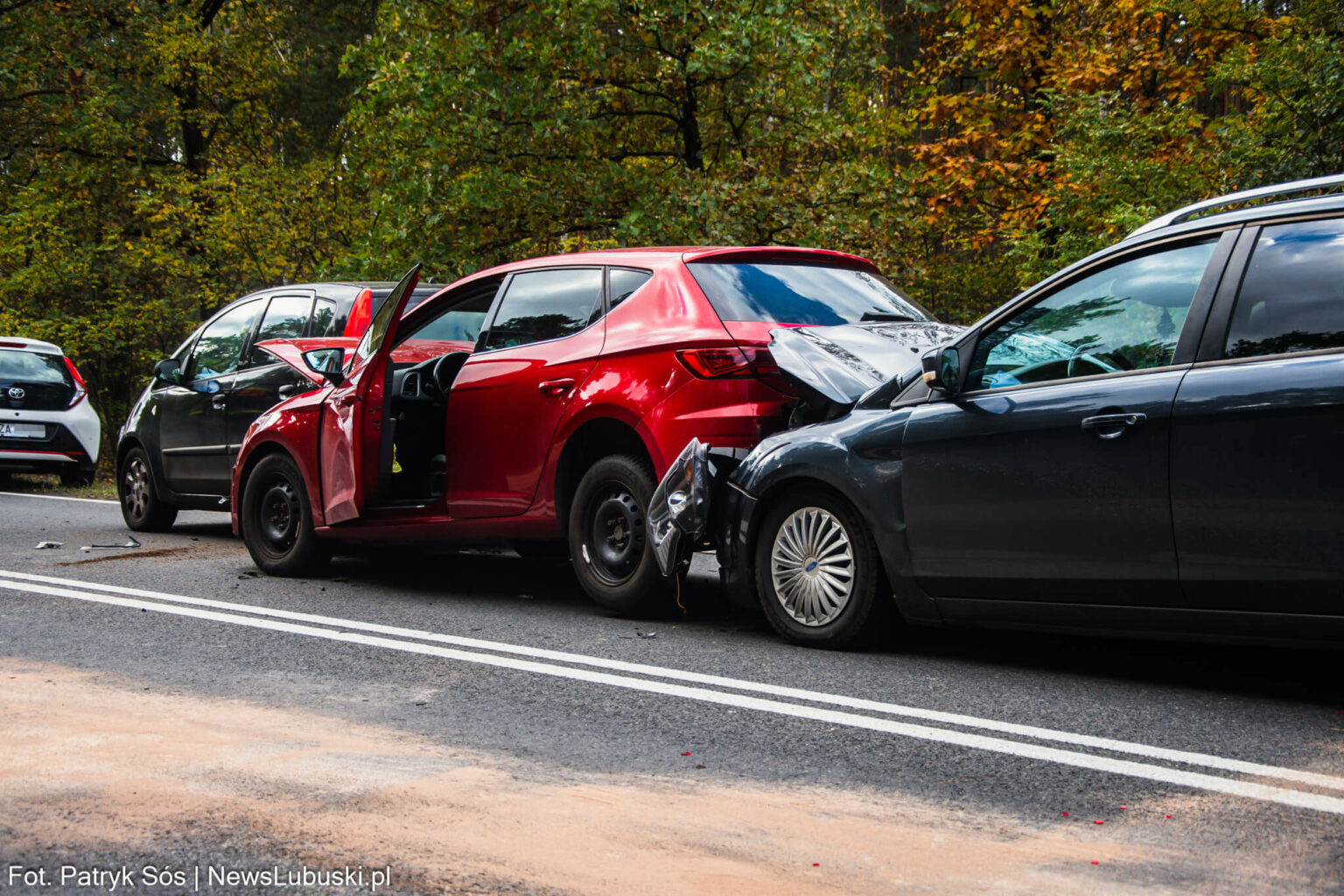 Wypadek na DK27 - Wypadek Nowogr&oacute;d Bobrzański
