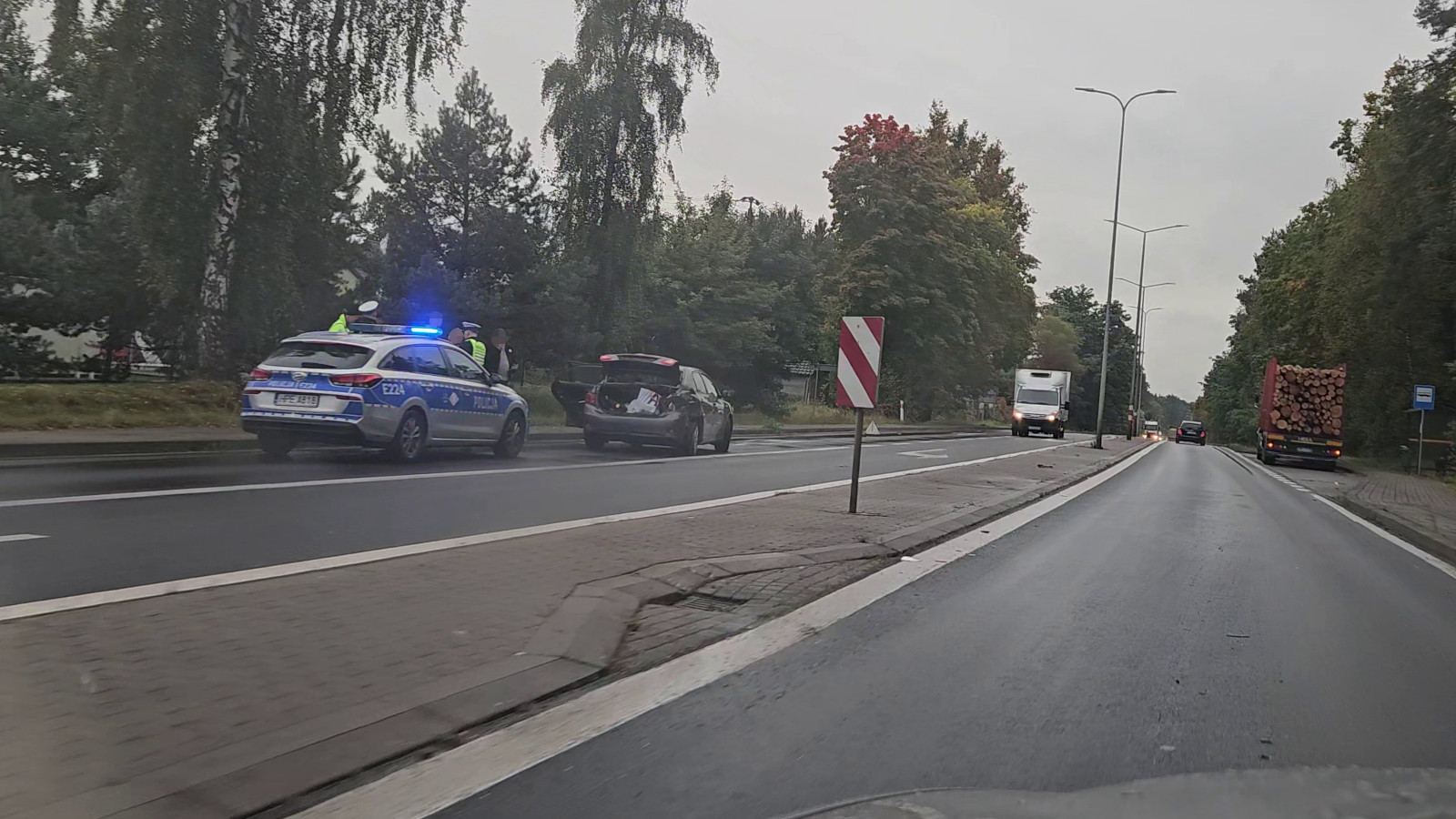 Wypadek na DK27 - Wypadek Świdnica