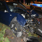 Pijany kierowca Zielona Góra - Wypadek Zielona Góra Krępa