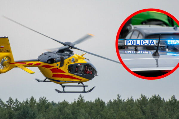 Wypadek radiowozu na DW136 - Wypadek Lubniewice