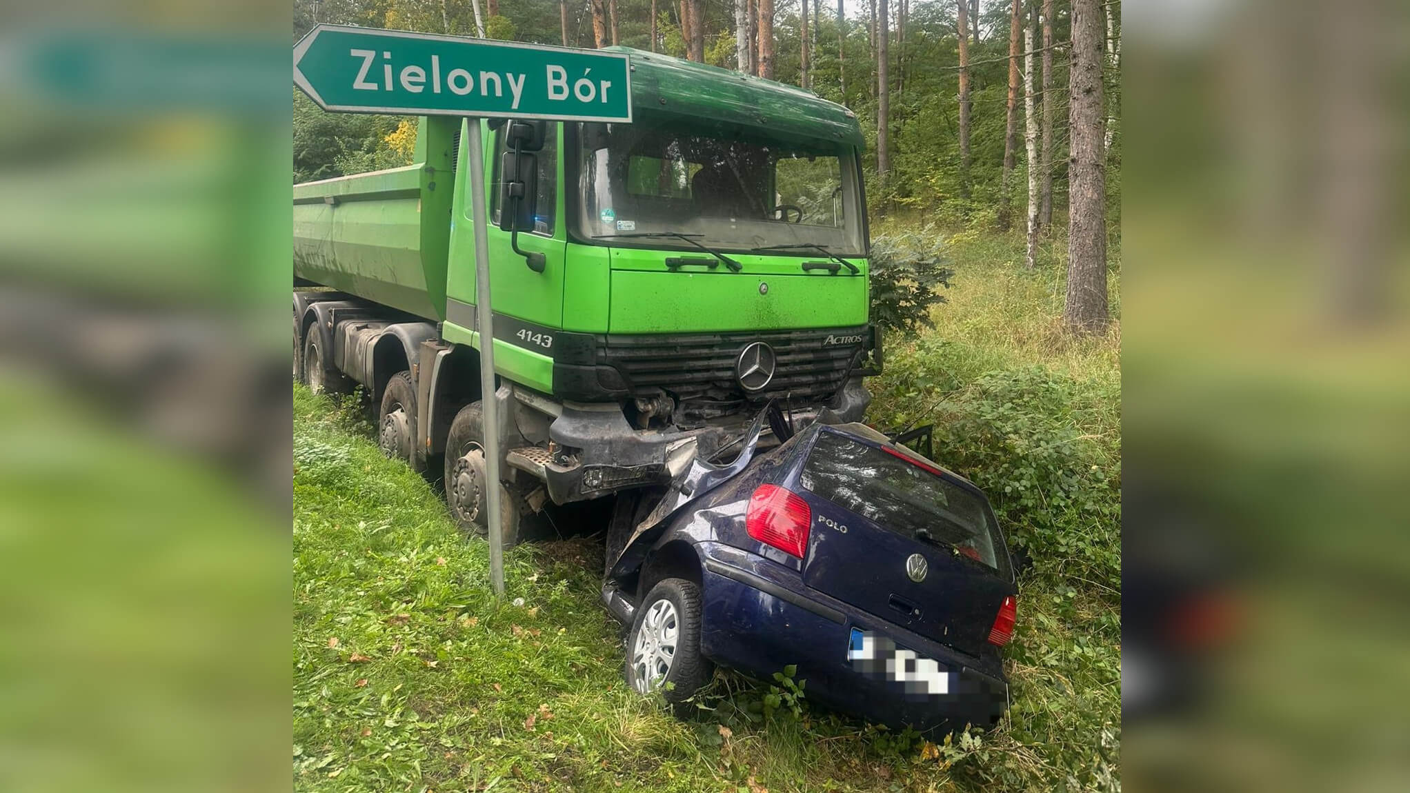 Śmiertelny wypadek Słubice - Wypadek Gajec