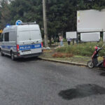 Wypadek Sulechów - motorowerzysta samochód Jana Pawła