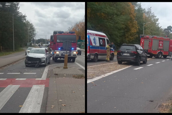 Kolizja w Zielonej Górze. Zderzenie osobówek – wezwano służby Kolizja Zielona Góra - Wypadek Zielona Góra