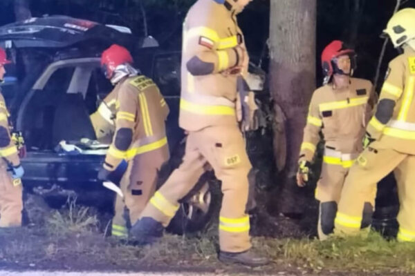 Wypadek Zielona Góra - Wypadek Kiełpin