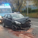 Wypadek Zielona Góra Podgórna - Kolizja Zielona Góra
