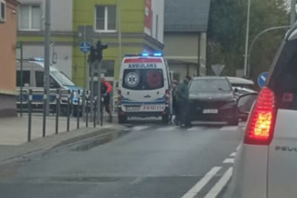 Wypadek Zielona Góra - Potrącenie Zielona Góra