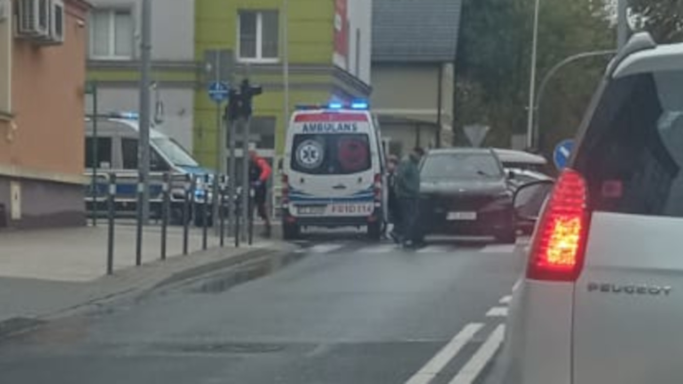 Wypadek Zielona Góra - Potrącenie Zielona Góra