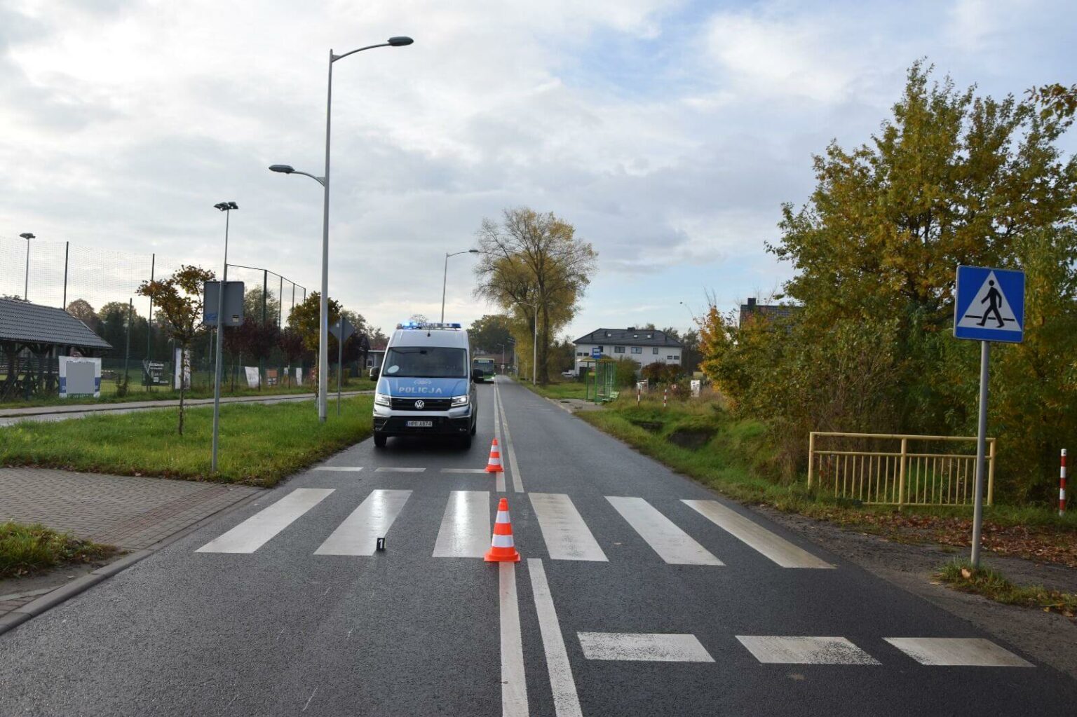 Potrącenie Zielona G&oacute;ra - Wypadek Zielona G&oacute;ra