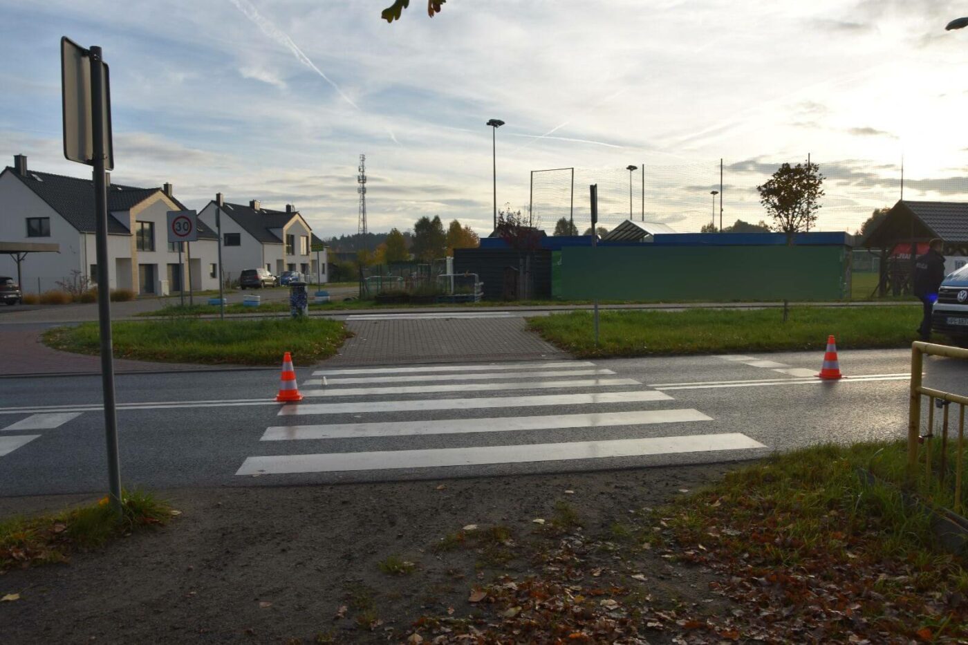 Potrącenie Zielona Góra - Wypadek Zielona Góra