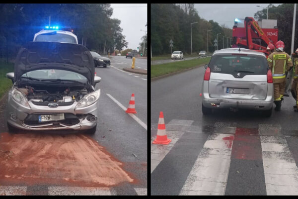 Kolizja Zielona Góra – Wypadek Zielona Góra Szosa Kisielińska
