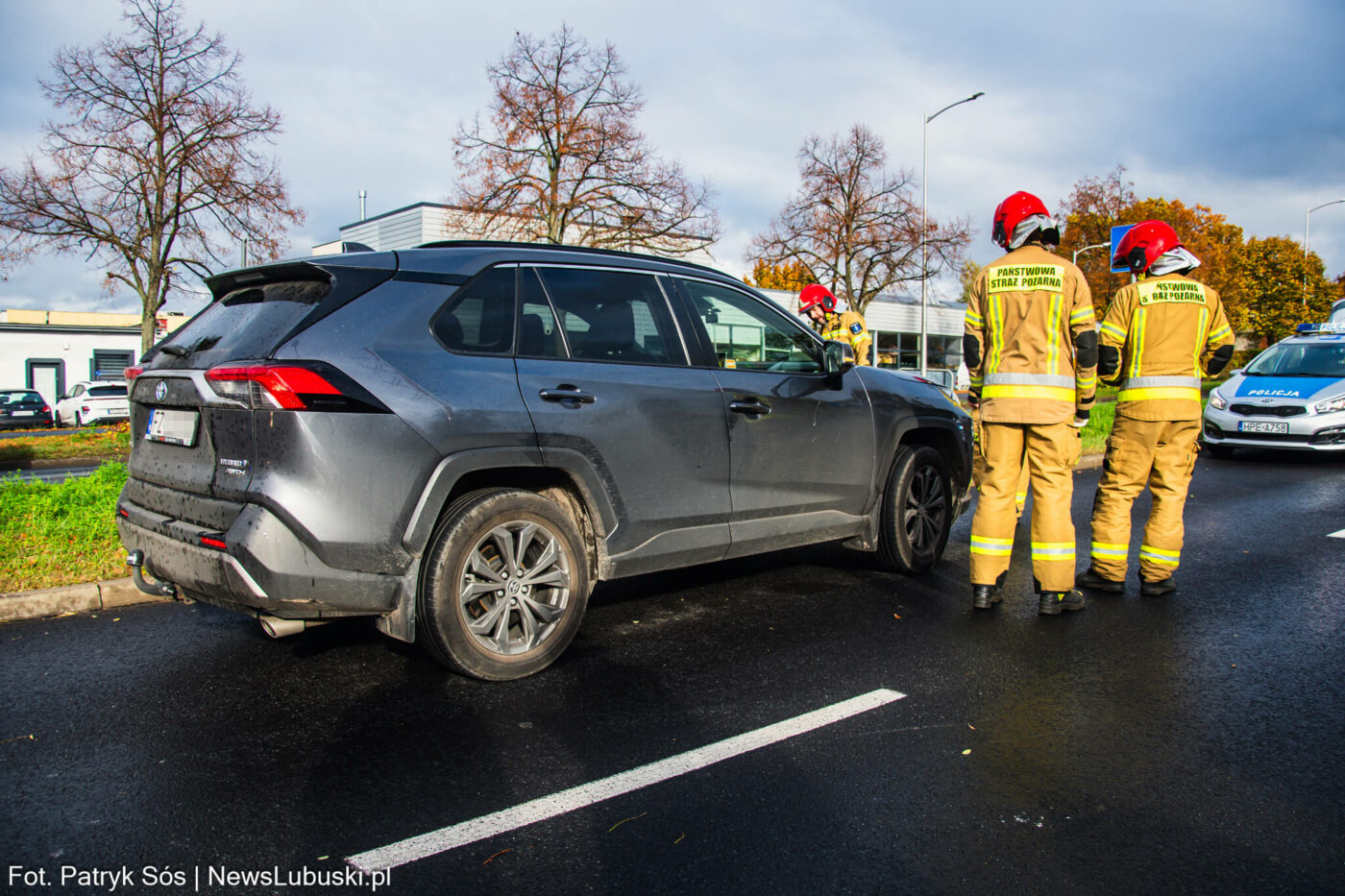Wypadek Zielona Góra - Wypadek skutera Zielona Góra