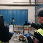 Akcja KAS nielegalny alkohol - granica Polska Niemcy Świecko