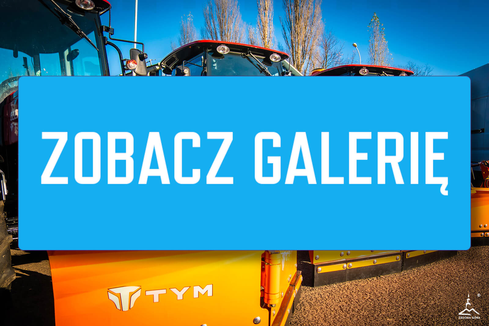 Akcja Zima Zielona Góra - odśnieżanie dróg. ZGK Zielona Góra