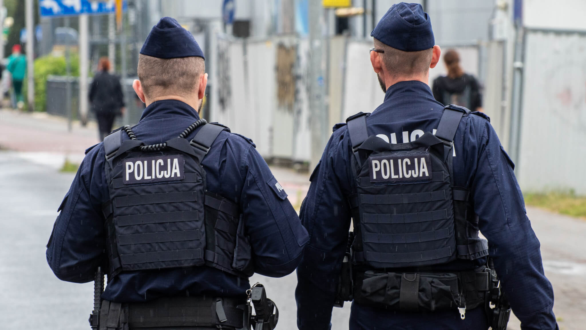 Kradzież rozbójnicza Zielona Góra - atak na ochroniarza policja