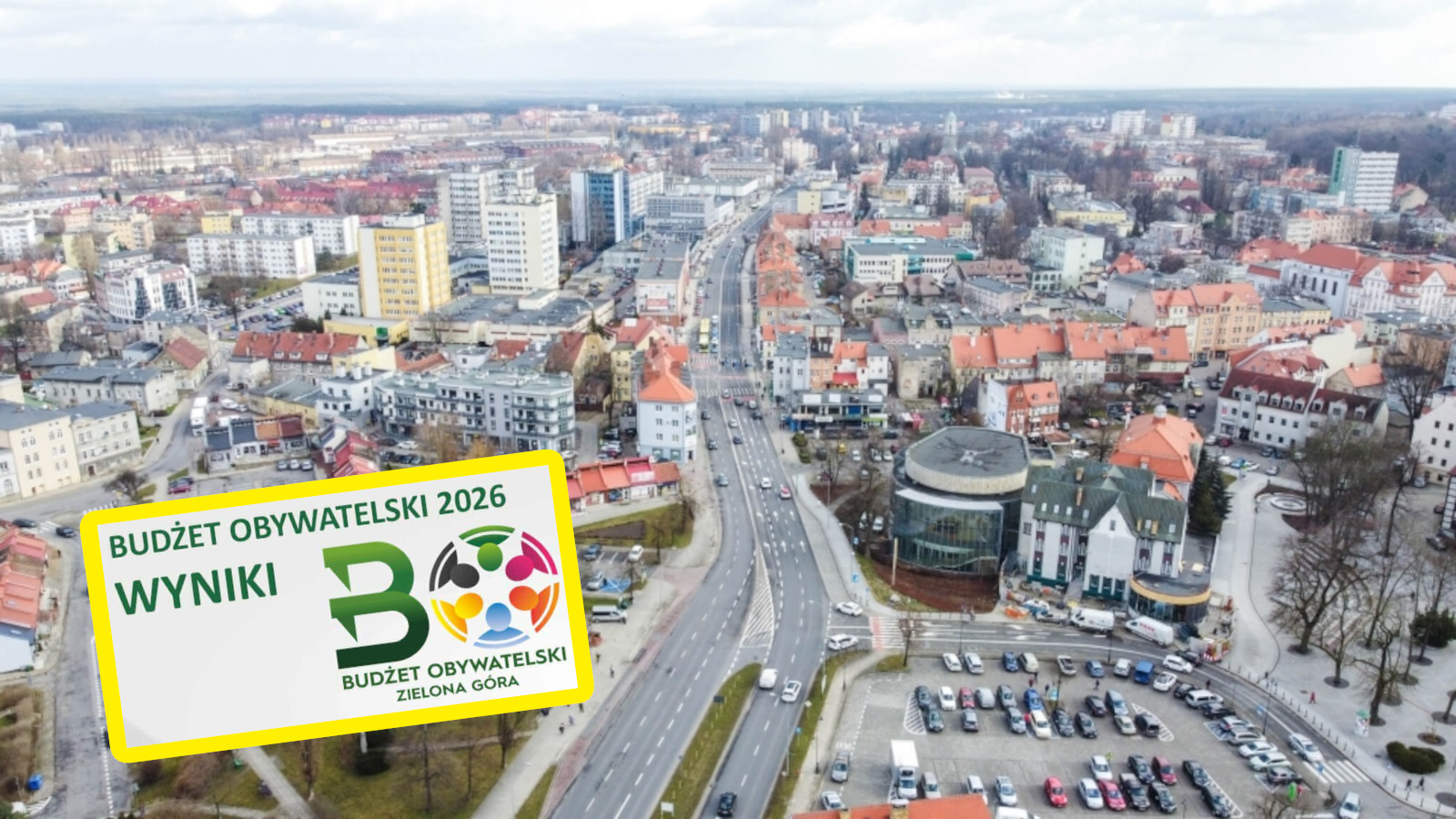Budżet Obywatelski Zielona Góra 2026 wyniki - projekty zwycięskie Zielona Góra