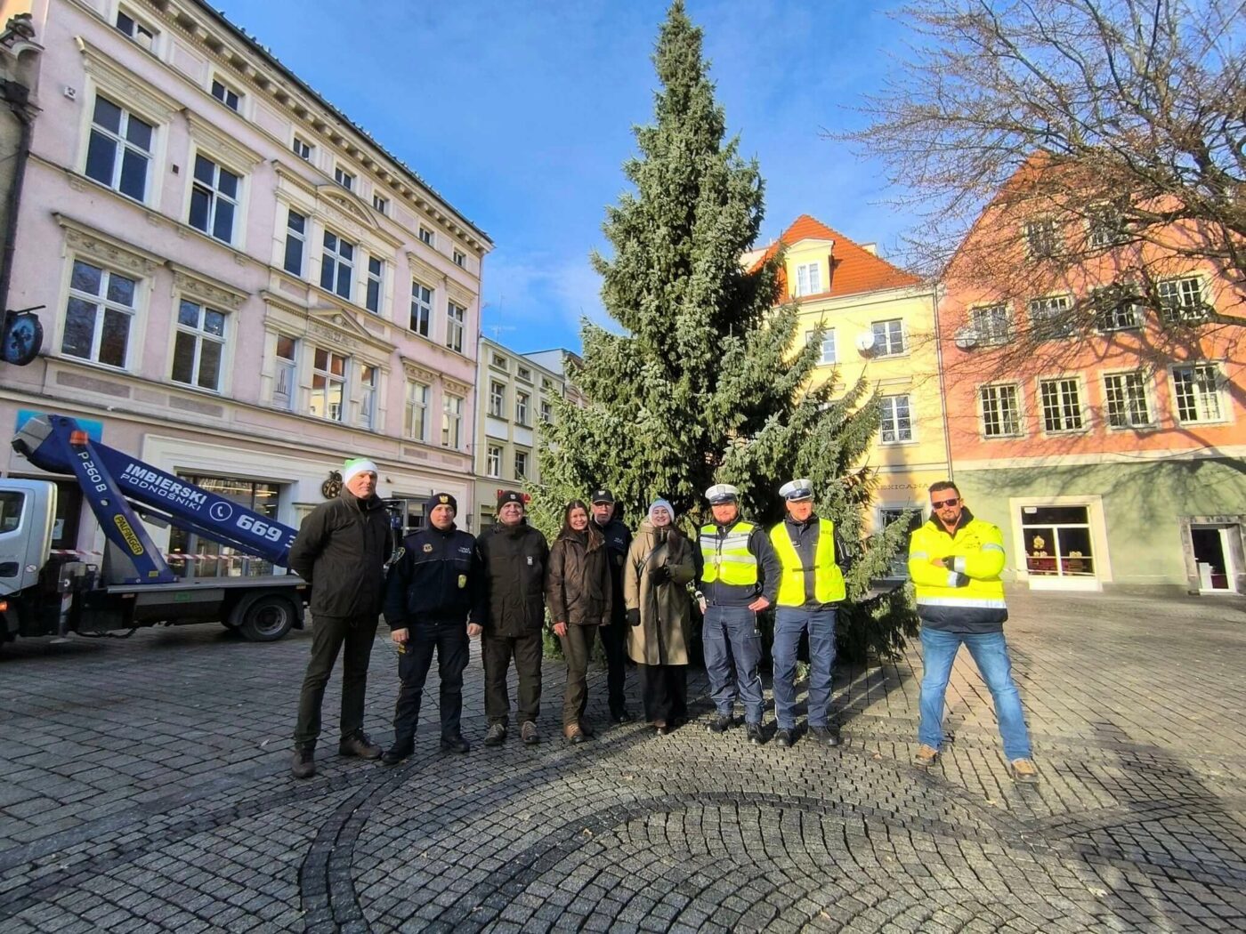 choinka Zielona Góra - święta w Zielonej Górze. deptak Zielona Góra