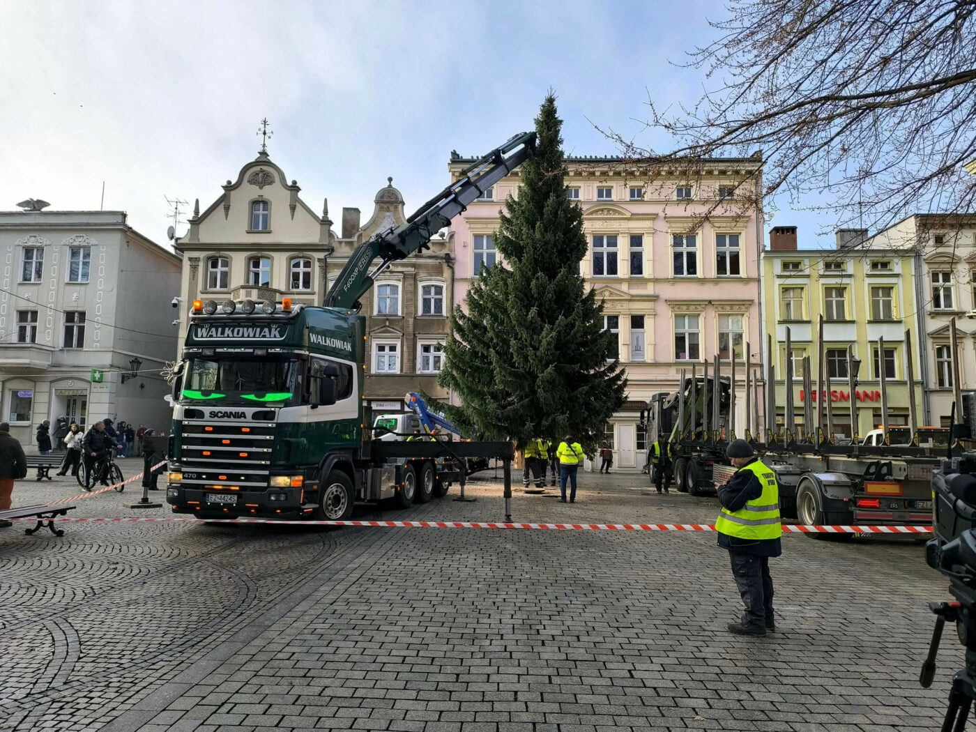 choinka Zielona Góra - święta w Zielonej Górze. deptak Zielona Góra