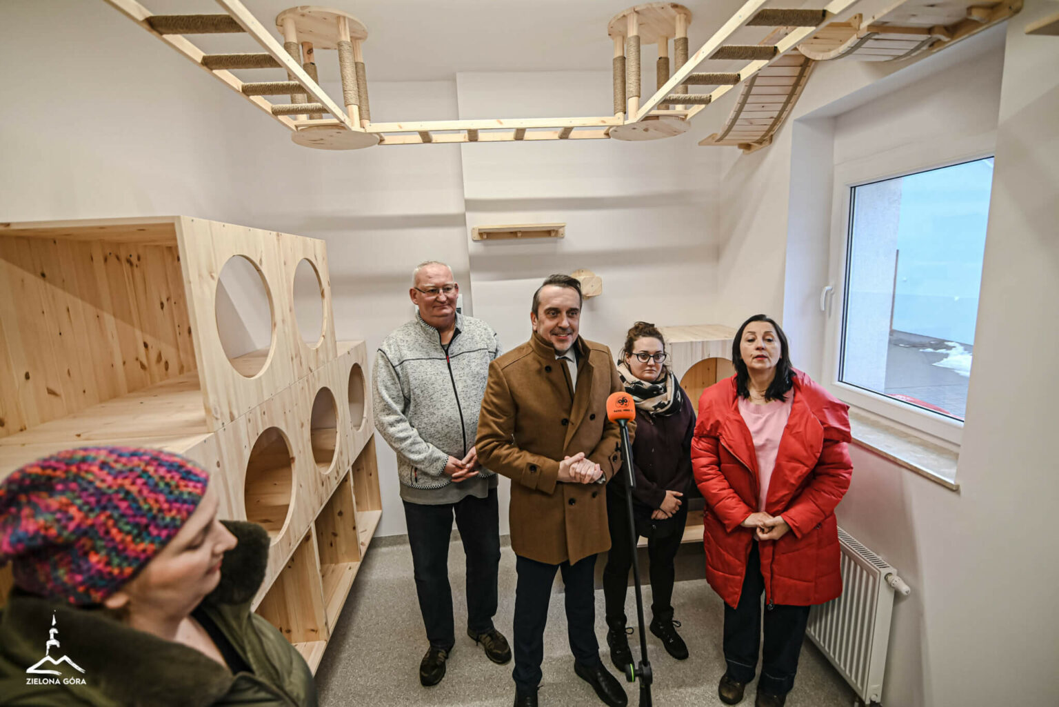 KociarniaZielonaGoraSchronisko27.11.25_1 kociarnia Zielona Góra - schronisko Zielona Góra