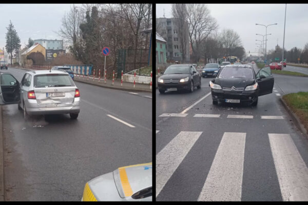 Kolizja Zielona Góra - Wypadek Zielona Góra