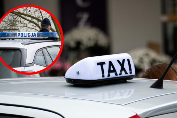 Napad Zielona Góra na taksówkarza pobicie - policja Zielona Góra