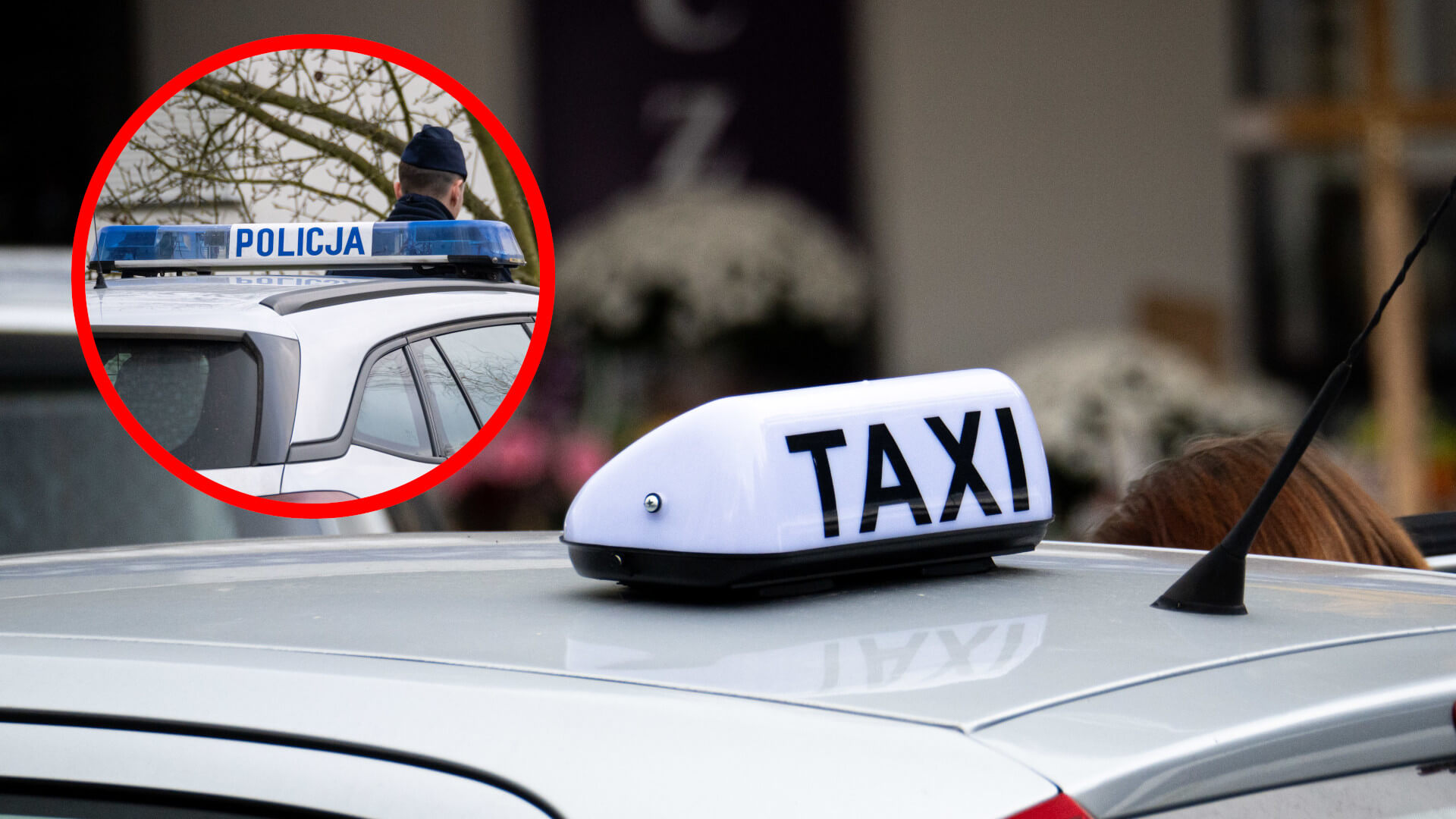 Napad Zielona Góra na taksówkarza pobicie - policja Zielona Góra