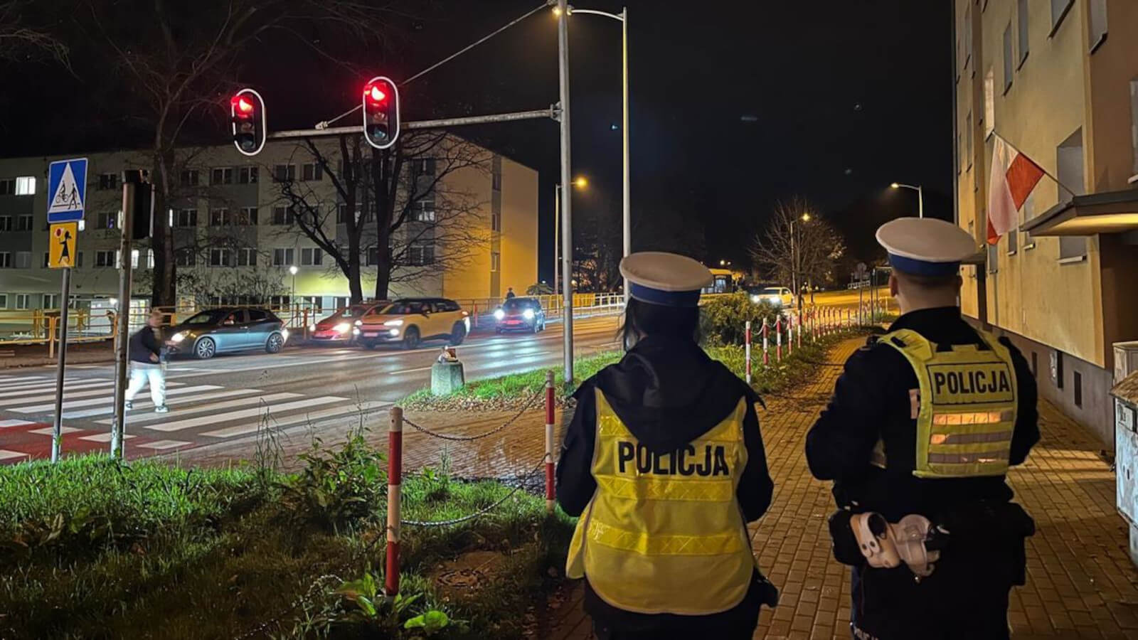akcja policji Zielona Góra - bezpieczeństwo pieszych Zielona Góra