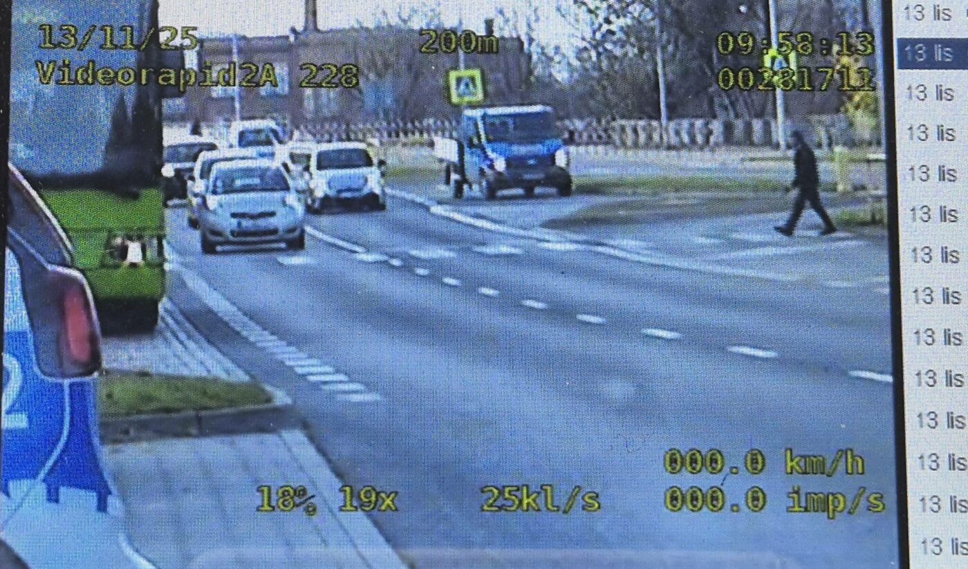 akcja policji Zielona Góra - bezpieczeństwo pieszych Zielona Góra