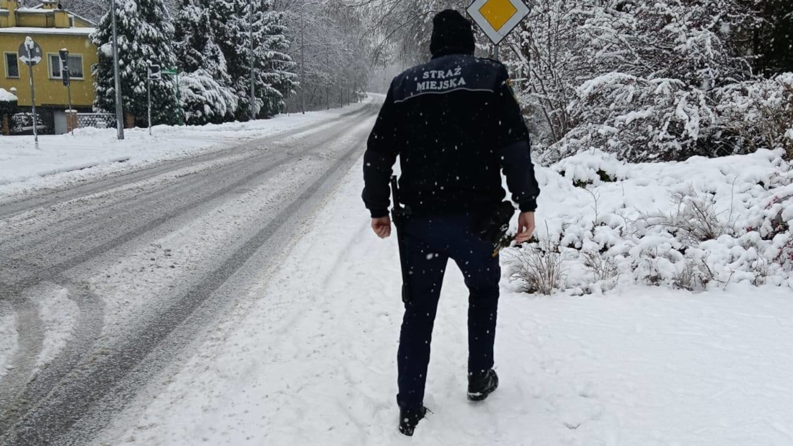 odśnieżanie chodników - Straż Miejska Zielona Góra. mandaty za śnieg