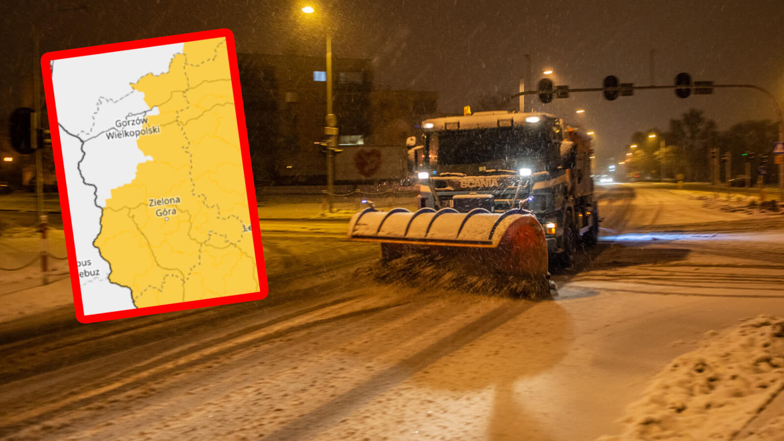 Ostrzeżenia IMGW oblodzenie Lubuskie - Pogoda Lubuskie