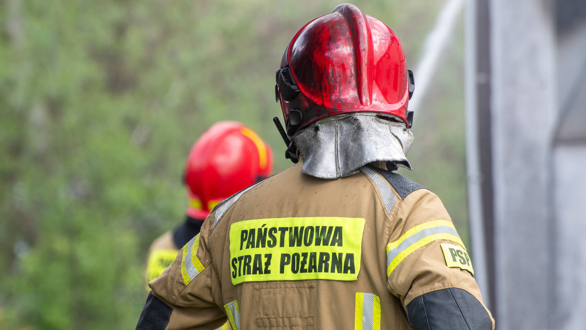 Pożar Nowa Sól - Pożar hałdy magnezu