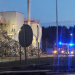 Pożar Nowa Sól - Pożar hałdy magnezu