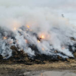 Pożar Słońsk - Pożar hałdy odpadu
