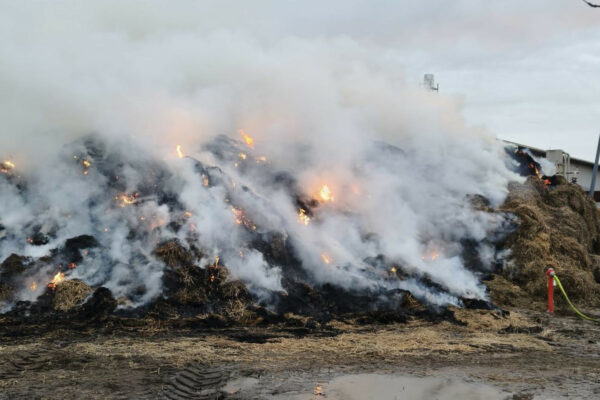Pożar Słońsk - Pożar hałdy odpadu