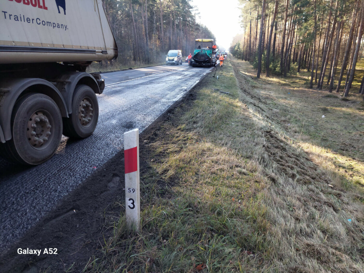 przebudowa DK32 Zielona Góra - utrudnienia dla kierowców