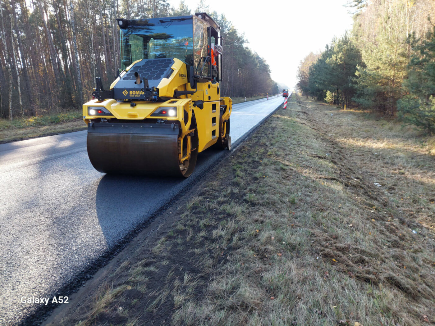 PrzebudowaDK32ZielonaGora21.11.25_4 przebudowa DK32 Zielona Góra - utrudnienia dla kierowców