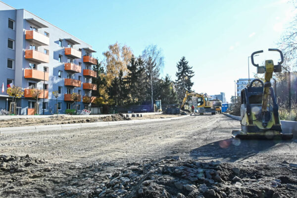 remont ulicy Zielona Góra - KTBS Zielona Góra i Jędrzychów