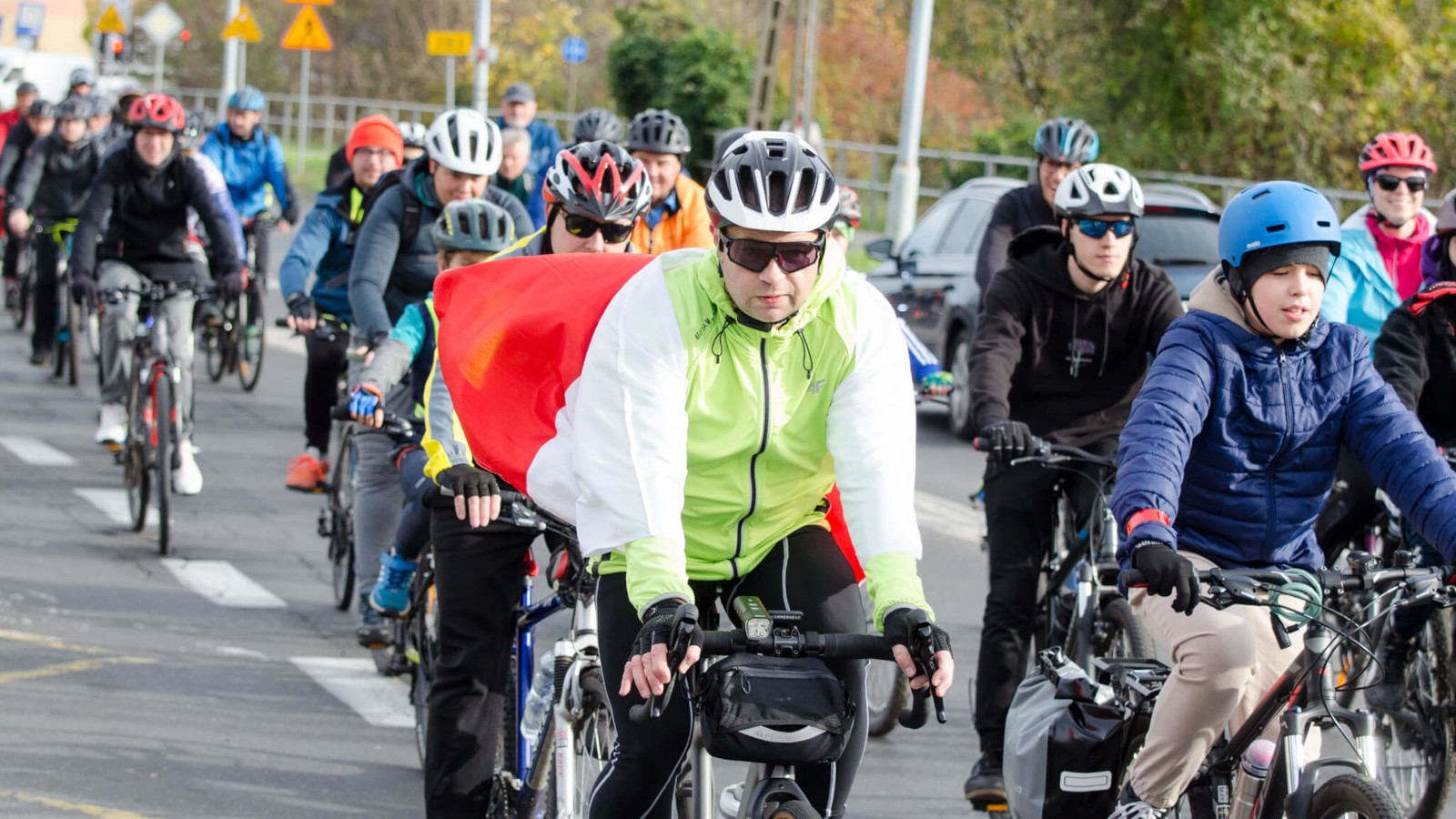 Rowerowa Niepodległa Zielona Góra - Święto Niepodległości Zielona Góra 2025