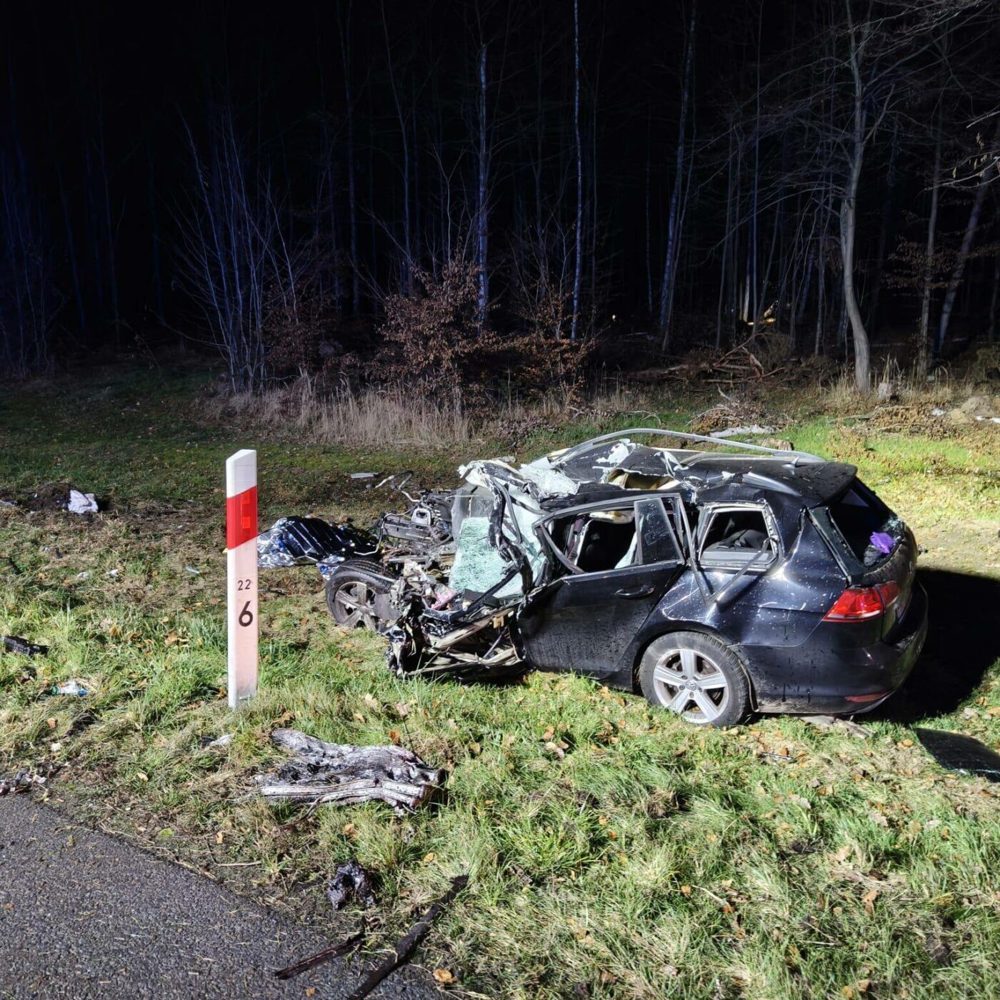 Wypadek na DK92 - Wypadek Torzym