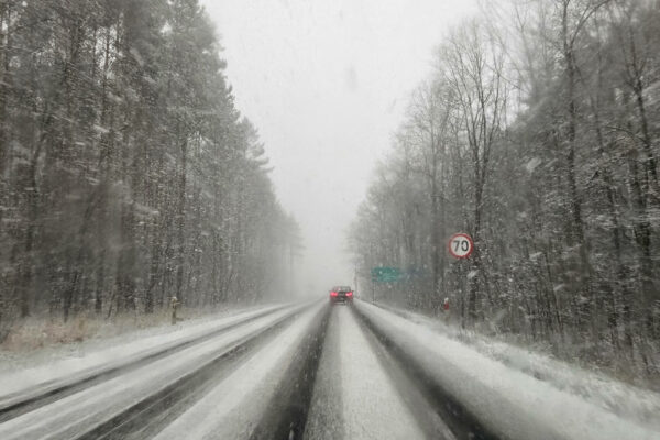 Ostrzeżenia IMGW - intensywne opady śniegu. Powiat wschowski ostrzeżenie