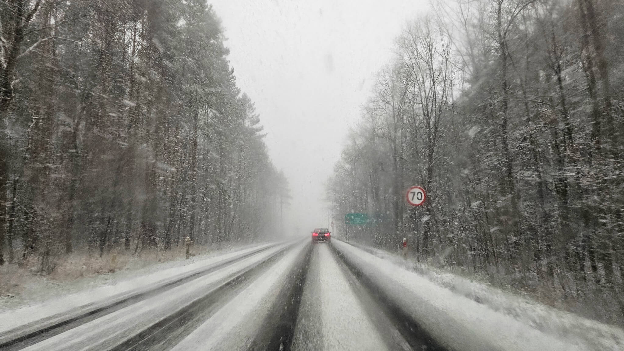 Ostrzeżenia IMGW - intensywne opady śniegu. Powiat wschowski ostrzeżenie